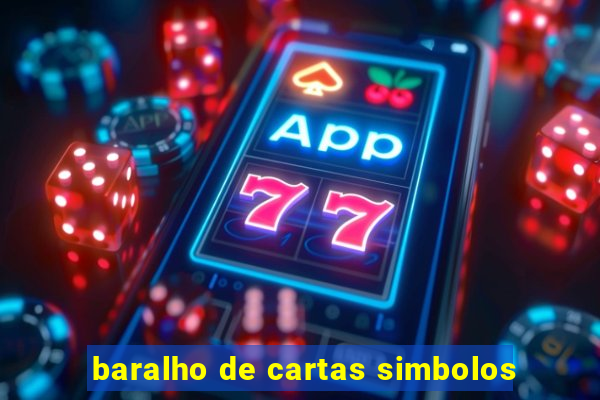 baralho de cartas simbolos